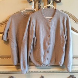 Sweater set in cashmere